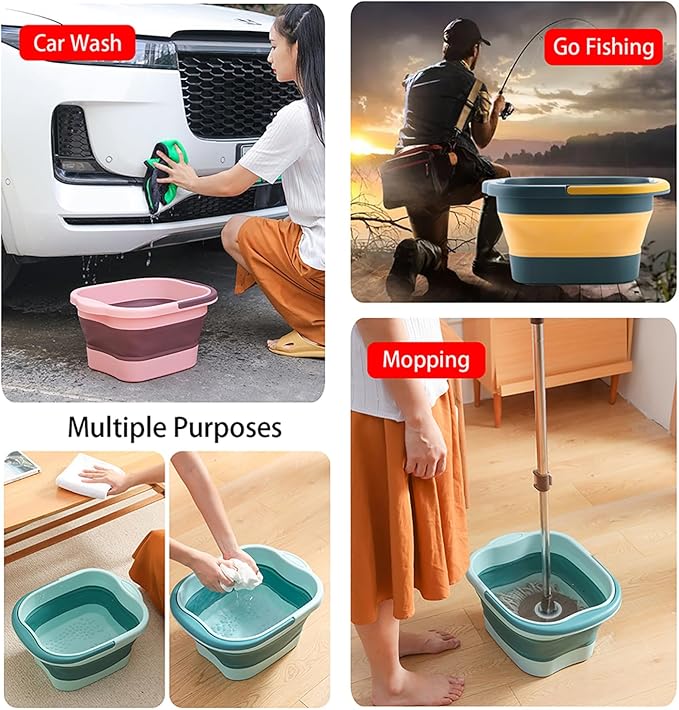 WMHYLYH Collapsible Foot Spa Bath Massager - Image 5