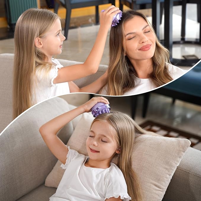 SHINLEA 2 in 1 Scalp Massager Hair Growth, Scalp Scrubber - Image 7