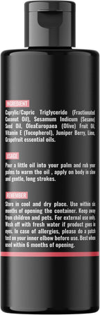 Dude's Love Organic Berry Sensual Massage Oil - Image 8