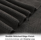 8-Piece Brown Bath Towel Set, 2 Extra Large Bath Towel Sheets, 2 Hand Towels - Image 4