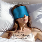 Zenssia 100% Mulberry Silk Sleep Mask Eye Mask - Image 3