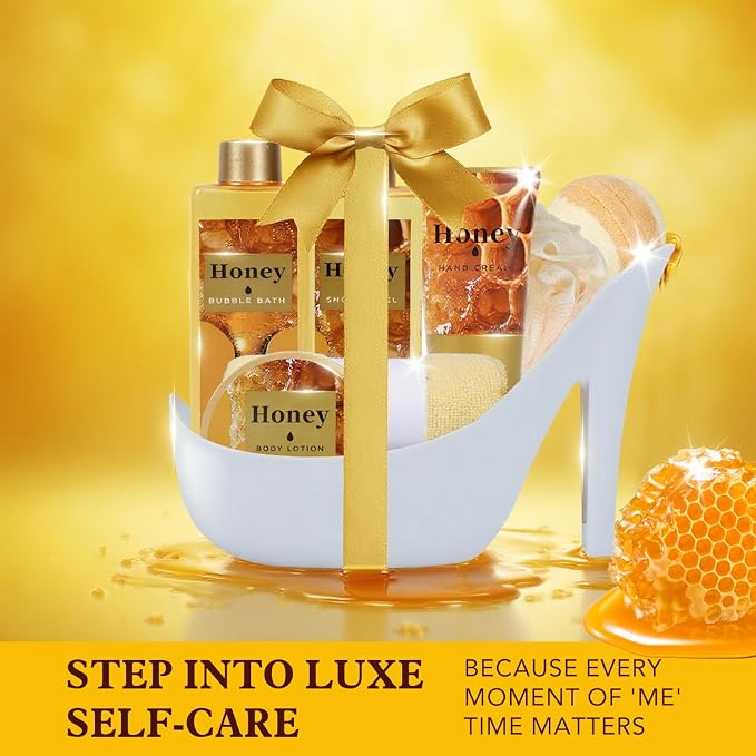 Spa Luxetique Gifts for Women High Heel Gift Set for Women 8pcs Spa Gift for - Image 7