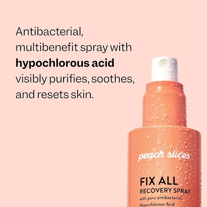Peach Slices - Fix All Recovery Spray - Purify, & Relieve - Zits, & Redness - - Image 4