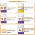 Deluxe 6 Step Pedicure Kit - Image 2