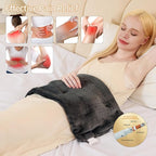 SAROO Heating Pad for Back Pain Relief, Massaging Weighted Heating Pads for Neck - Image 4