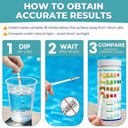 Pool Test Strips: 200CT 7-Way Professional Hot Tub & Spa Test Kit - Image 5