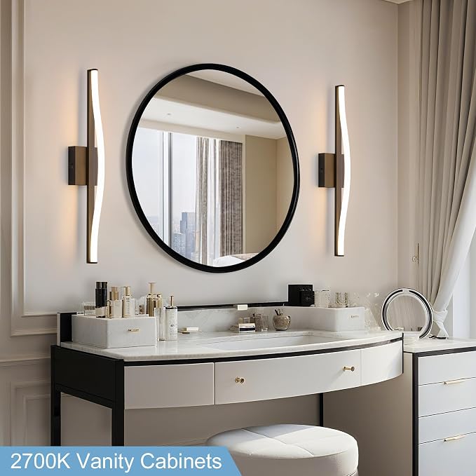 Modern Bathroom Vanity Light 24 inch, Dimmable 5CCT Led Bathroom Light Fixture - Image 8