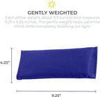 Sunshine Yoga 4-Pack Unscented Sateen Eye Pillows, Low-Luster, 9’’ x 4’’ - Image 6