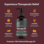 KOAPro Massage Oil for Massage Therapy 2 Pack - Image 3