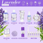 Gift Baskets for Women, Lavender Gift Sets for Women Self Care Spa Gift Basket - Image 2