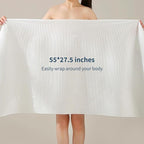 10 Pack Disposable Bath Towels Durable Large Portable Thicken Camping Towels - Image 3