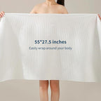 4 Pack Disposable Bath Towels Durable Large Portable Thicken Camping Towels - Image 3