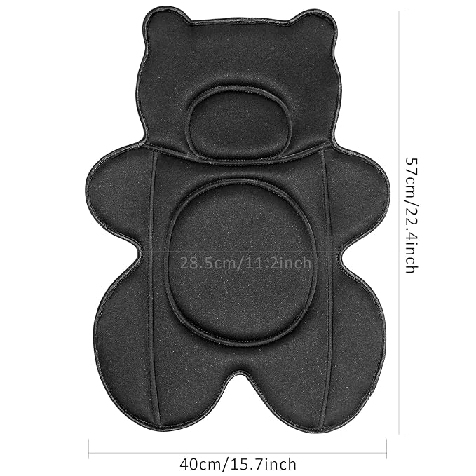 Infant Baby Bath Cushion, Fits Inside Most Baby Bathtubs, Breathable Soft Baby - Image 4