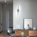 Ralbay Modern LED Black Vanity Light 24inch 24W Frosted Aluminum LED Matte - Image 2