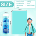 SmoothNovelty 2 Pack Swim Chamois Towel Water Absorbent Quick Dry Towel Shammy - Image 2