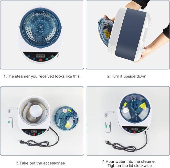 Sauna Steamer, Portable Steam Generator - Image 3