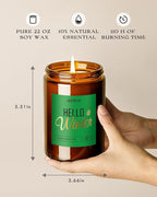 AOOVOO Hello Winter Candle - Image 2