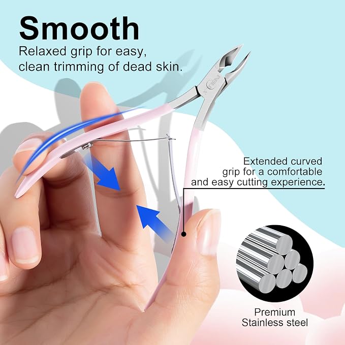 NXJ INFILILA Cuticle Trimmer, Cuticle Clippers - Image 4