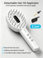 3-in-1 Electric Scalp Massager Brush, Vibrating Scalp Massager Comb - Image 5
