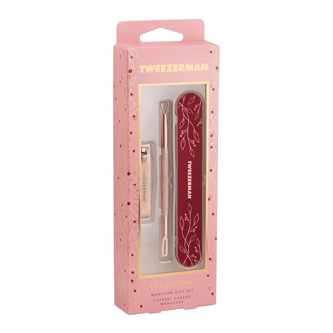 Tweezerman Vintage Rose Manicure Gift Set - Image 7