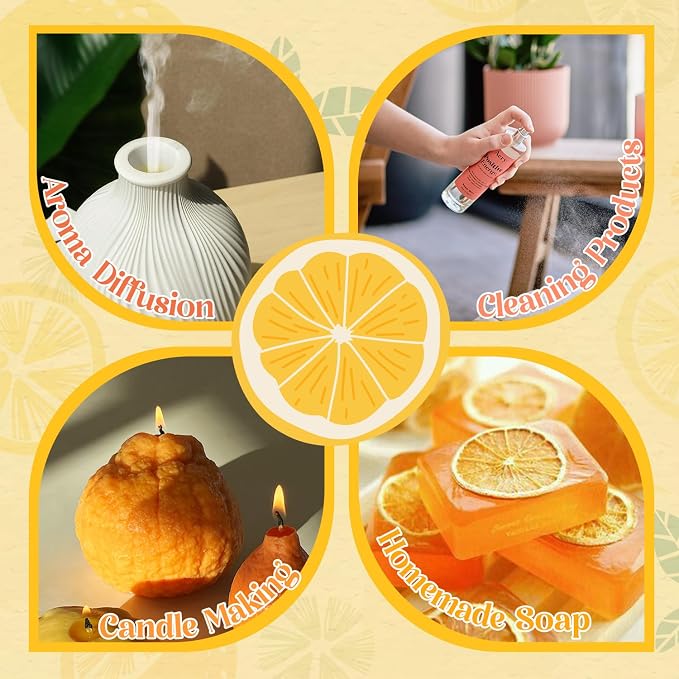 ARVIDSSON Citrus Essential Oils Set, Natural Fruit Essential Oil - Image 6