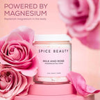 Goat Milk & Rose Magnesium Salt Soak | Epsom & Magnesium Bath Soak - Image 6