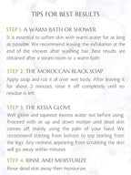 MS Moroccan Black Soap with Orange Blossom - Image 4