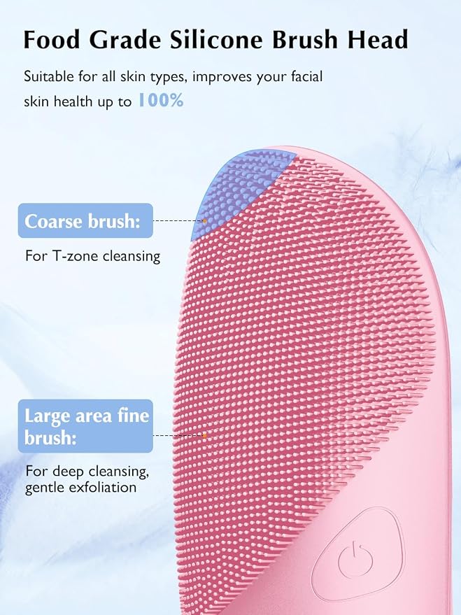 COSLUS JMY05 Facial Cleansing Brush Silicone Face Scrubber: Waterproof - Image 9
