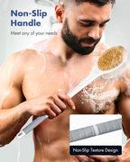 Back Scrubber Body Shower Brush: Anti Slip Long Handle Bath Brush - Image 5