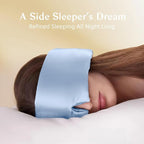 Silk Sleep Mask for Women and Men, Side Sleeper, 22 Momme Pure Mulberry Silk - Image 5