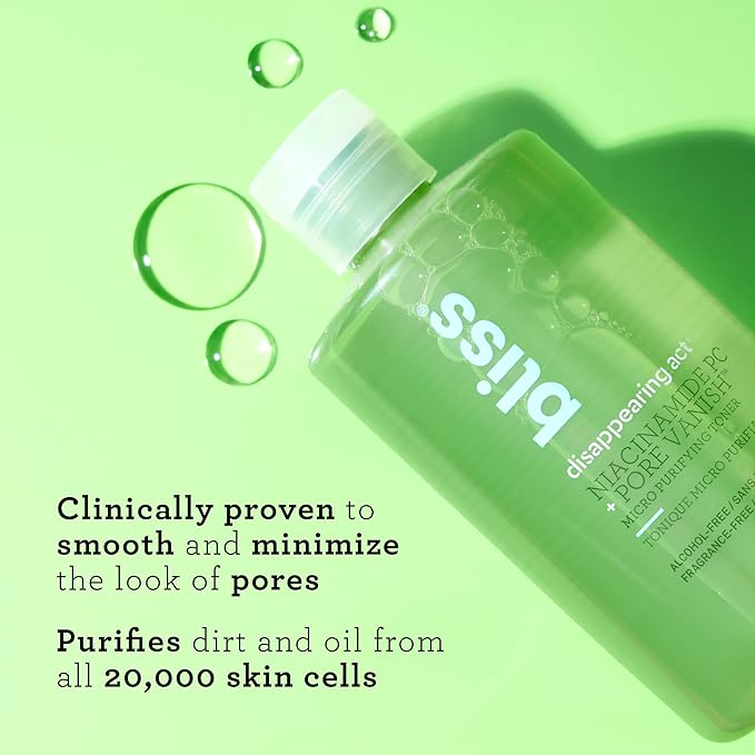 Bliss Disappearing Act Niacinamide Toner - Image 3