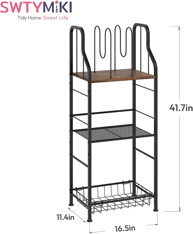 SWTYMIKI Free Standing Towel Rack - Image 5