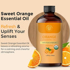 Organic Sweet Orange Essential Oil 50 Ml | USDA Certified Organic | Sweet - Image 4