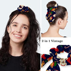 Adjustable Brown Dachshund Dog Blue Surgical Scrub Cap - Image 4