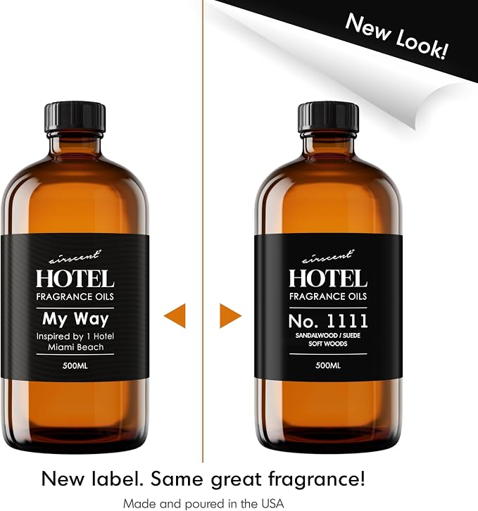 AirScent My Way Diffuser Oil No. 1111 Inspired by the 1 Hotel Scent - Image 2
