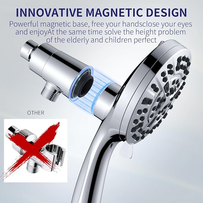 Filtered Shower Head with Handheld - Image 7