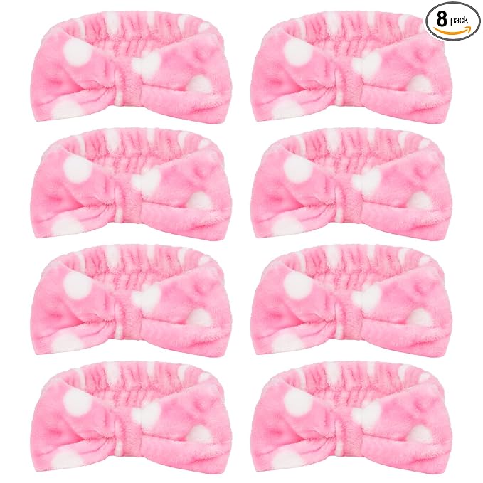 CIEHER 8 Pcs Spa Headbands for Women & Girls by CIEHER