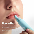 Laka Soothing Prep Lip Mask, Cooling Peel Off Korean Lip Mask, Gentle Exfoliator - Image 9