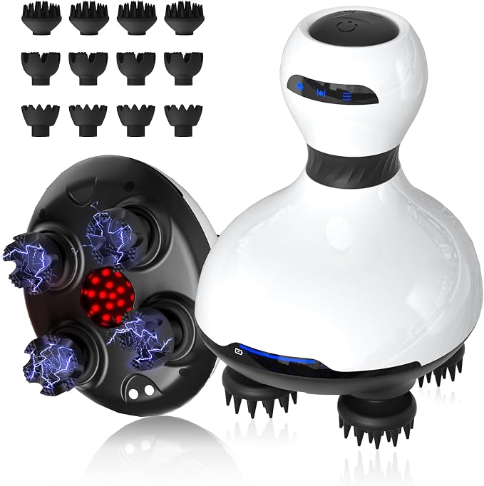 Electric Scalp Massager, EMS Stimulation Head Massager by Unknown