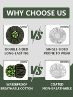 Years calm Shower Caps for Women Reusable Waterproof, Double Layer Waterproof - Image 6