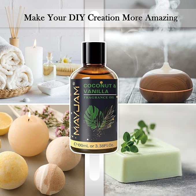 MAYJAM Coconut & Vanilla Fragrance Oils Essential Oil - Image 6