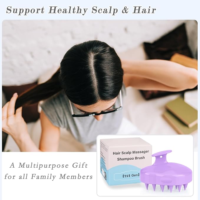 FREATECH Hair Scalp Massager Shampoo Brush - Image 7