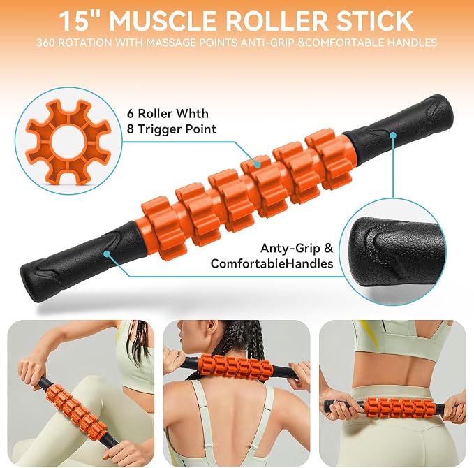 Krightlink 5 in 1 Foam Roller Set - Image 3