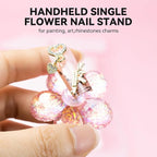 Nail Stand for Press On Fake Nails Painting Display Practice, Powerful Magnetic - Image 3
