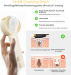 Facial Cleansing Brush Electric – Rechargeable Silicone Face Scrubber, - Image 4