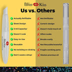 Bliss Kiss Refillable Squeeze Cuticle Oil Pen, Empty 3-Pack - Image 6