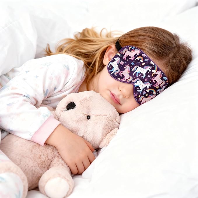 Silk Kids Sleep Mask: 100% Mulberry Silk Eye Mask, Sleeping Masks - Image 8