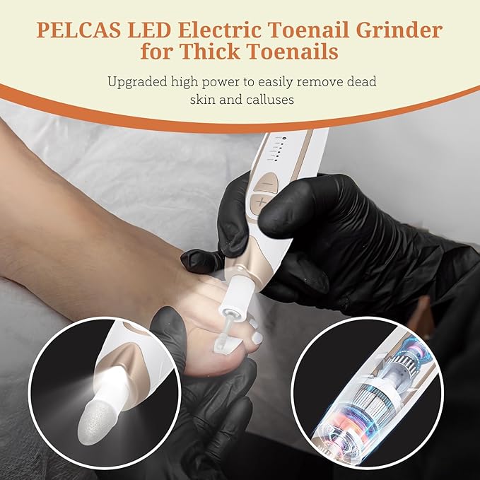 PELCAS Electric Toenail Grinder - Image 5