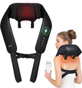 Joyset Neck Massager with Heat, Cordless Shiatsu Neck Massager by joyset