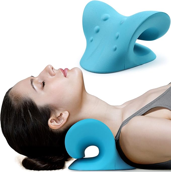 RESTCLOUD Neck and Shoulder Relaxer, Cervical Traction Device by RESTCLOUD